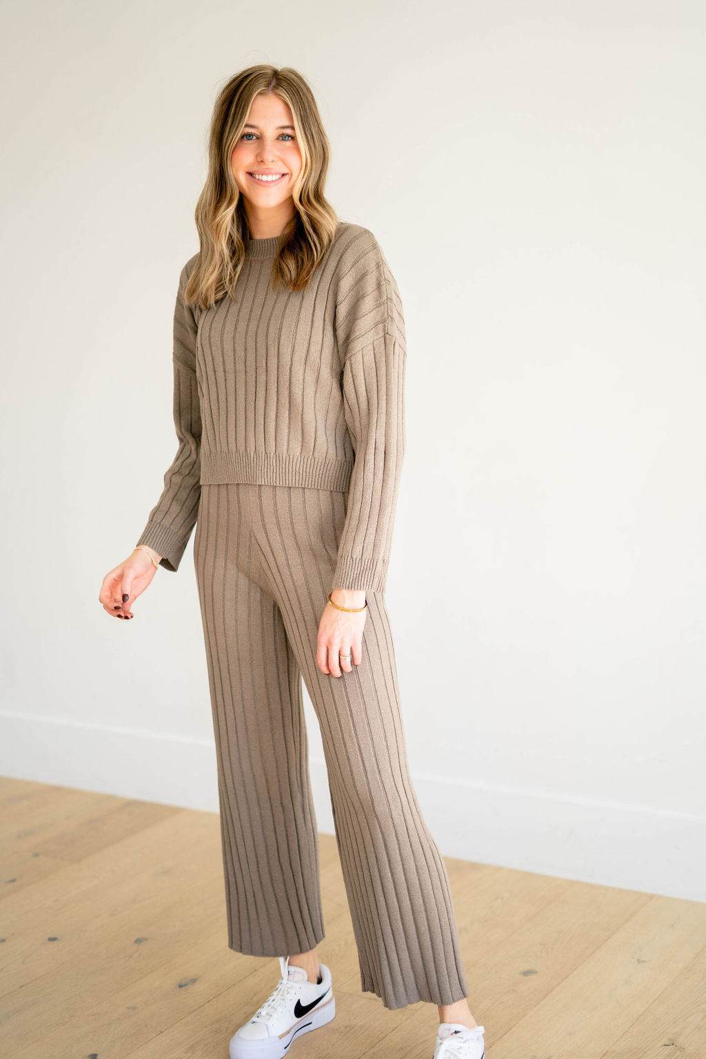 brown active wear pants