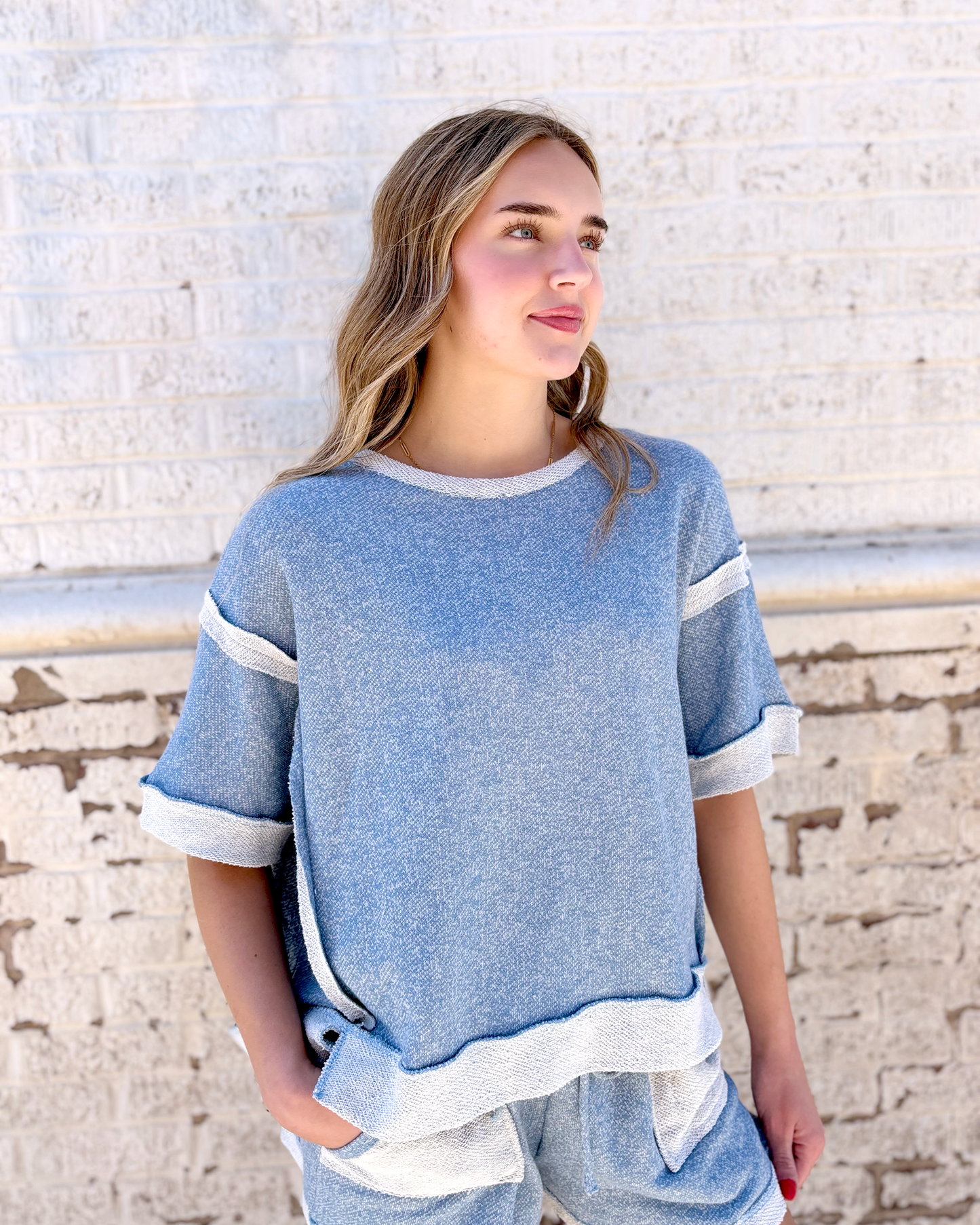 Blue Loungewear Set
