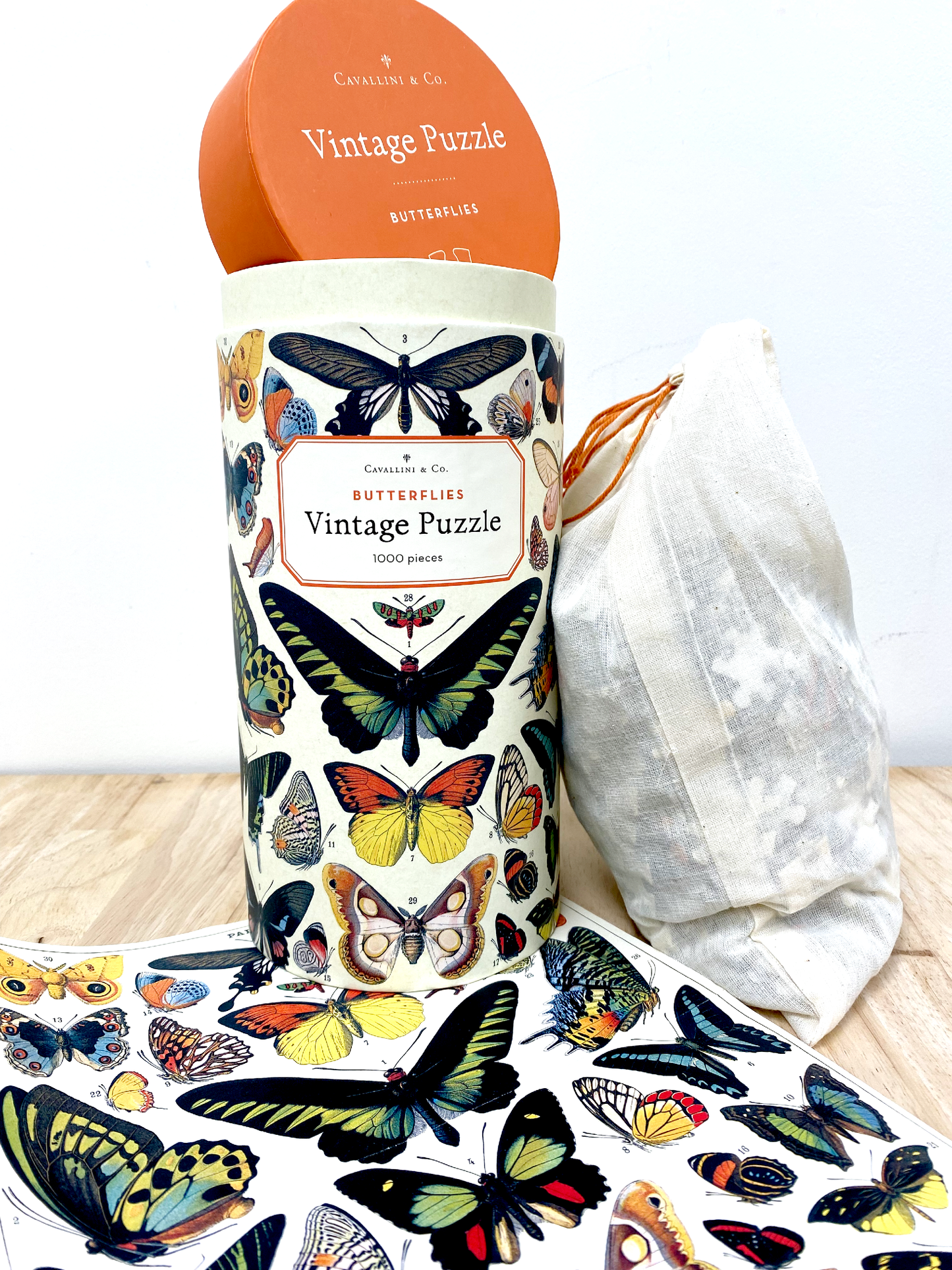 Cavallini Butterfly Puzzle