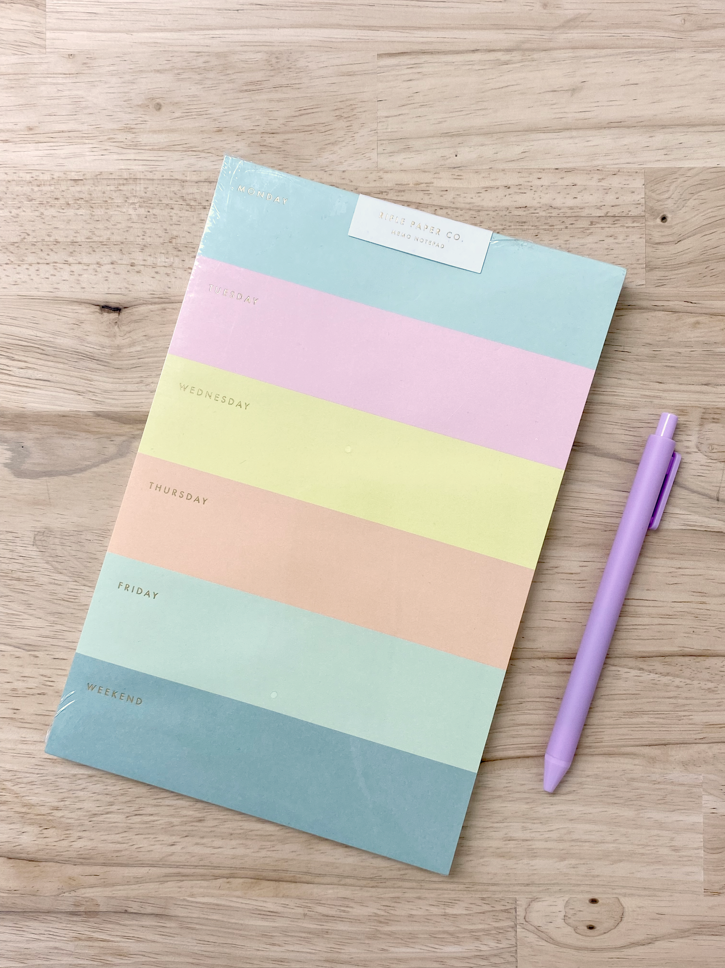 Rifle Weekly Memo Notepad