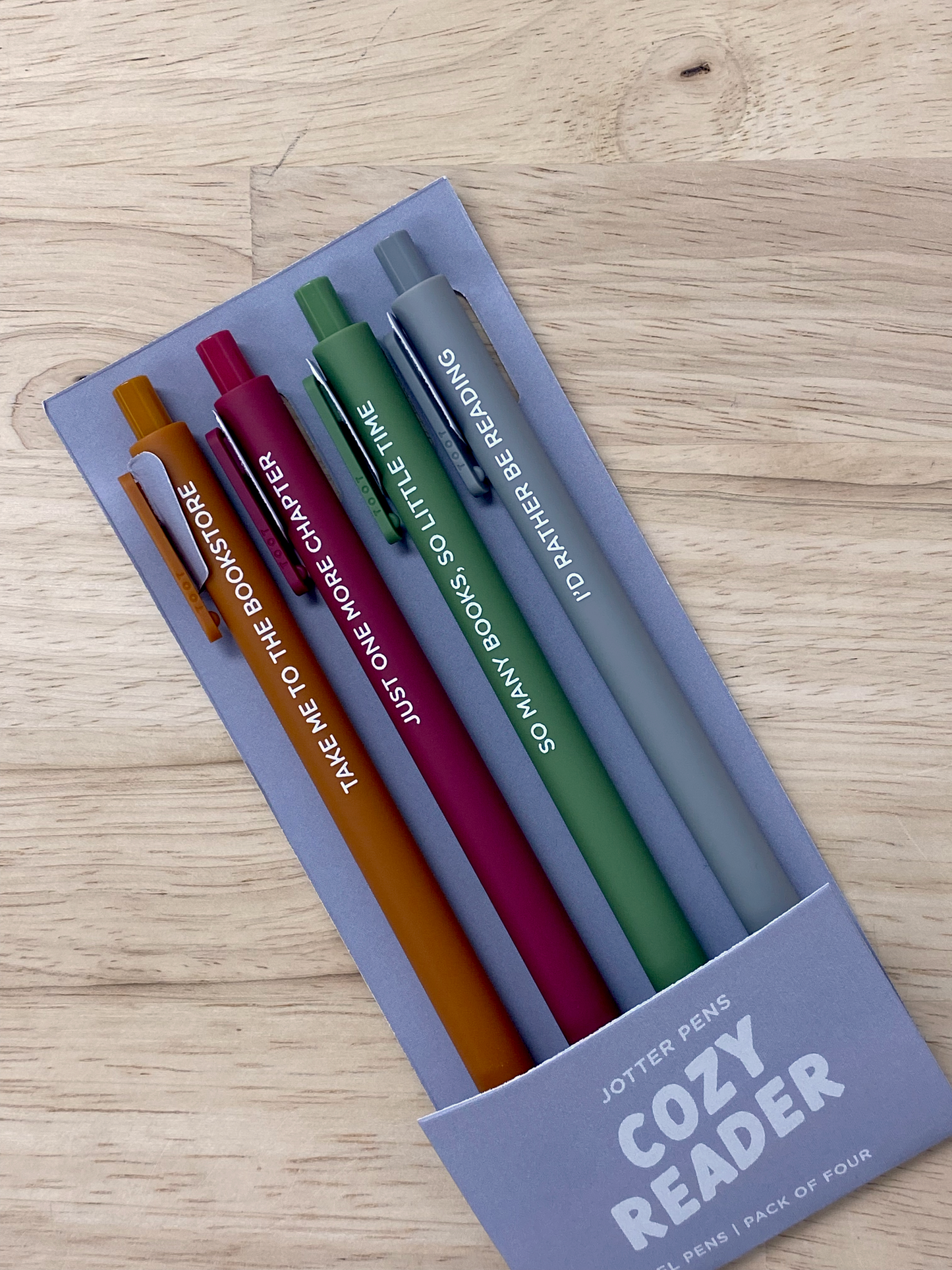 Cozy Reader Pen Set