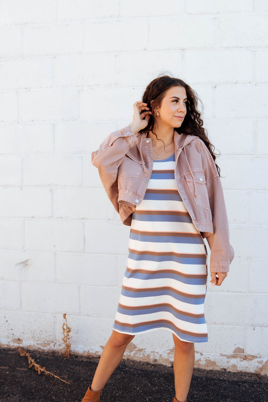 Striped Boating Dress