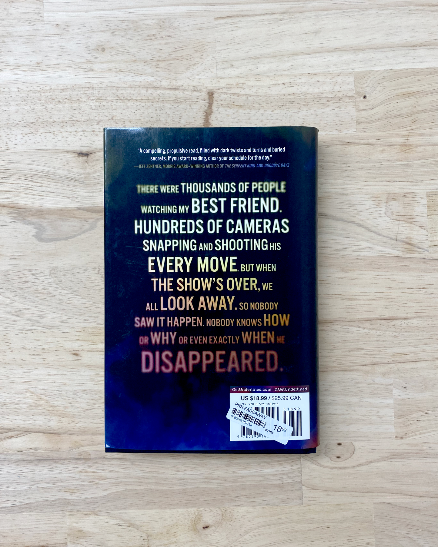 Fadeaway- Author Signed Copy