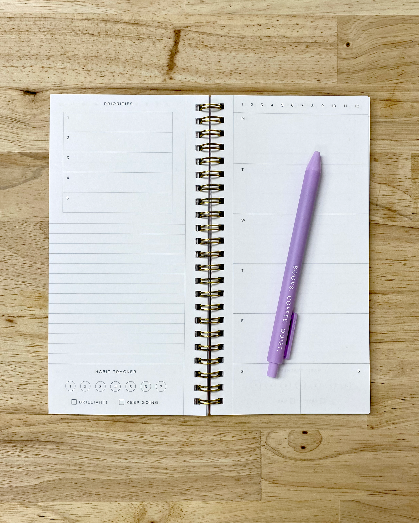 Small Weekly Planner
