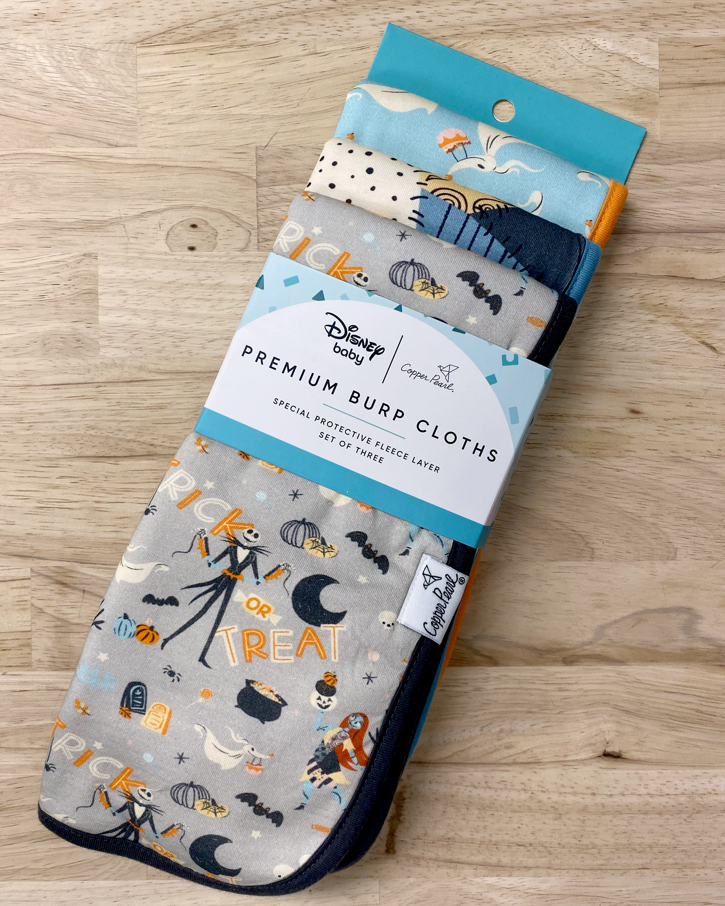 Disney burp cloth set from Copper Pearl