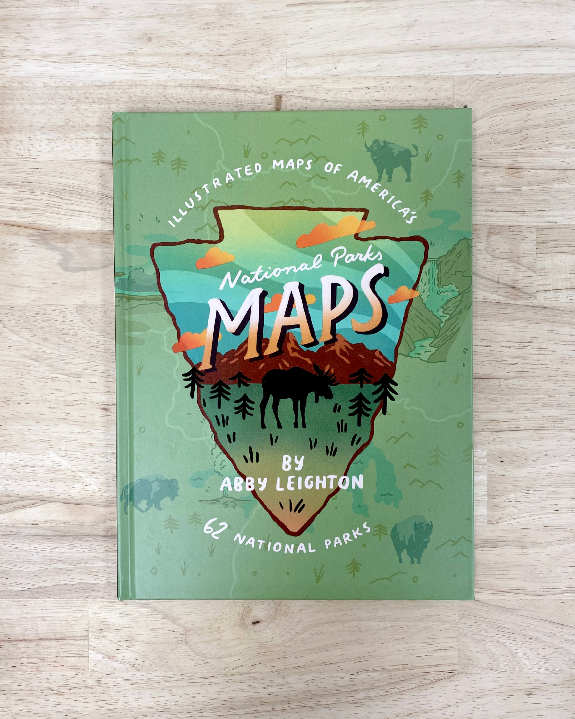 Illustrated book of National Parks