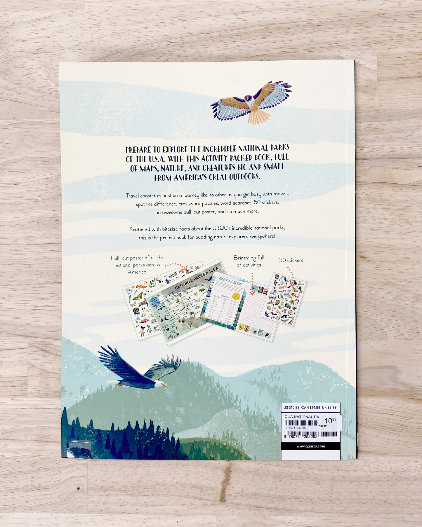National Park activity book