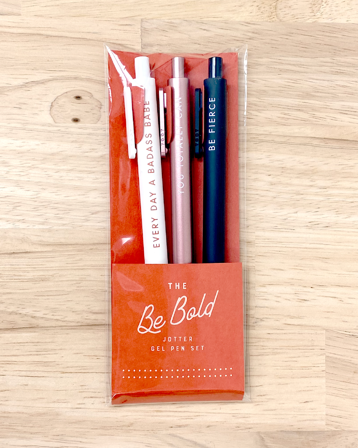 Be Bold Jotter Pens