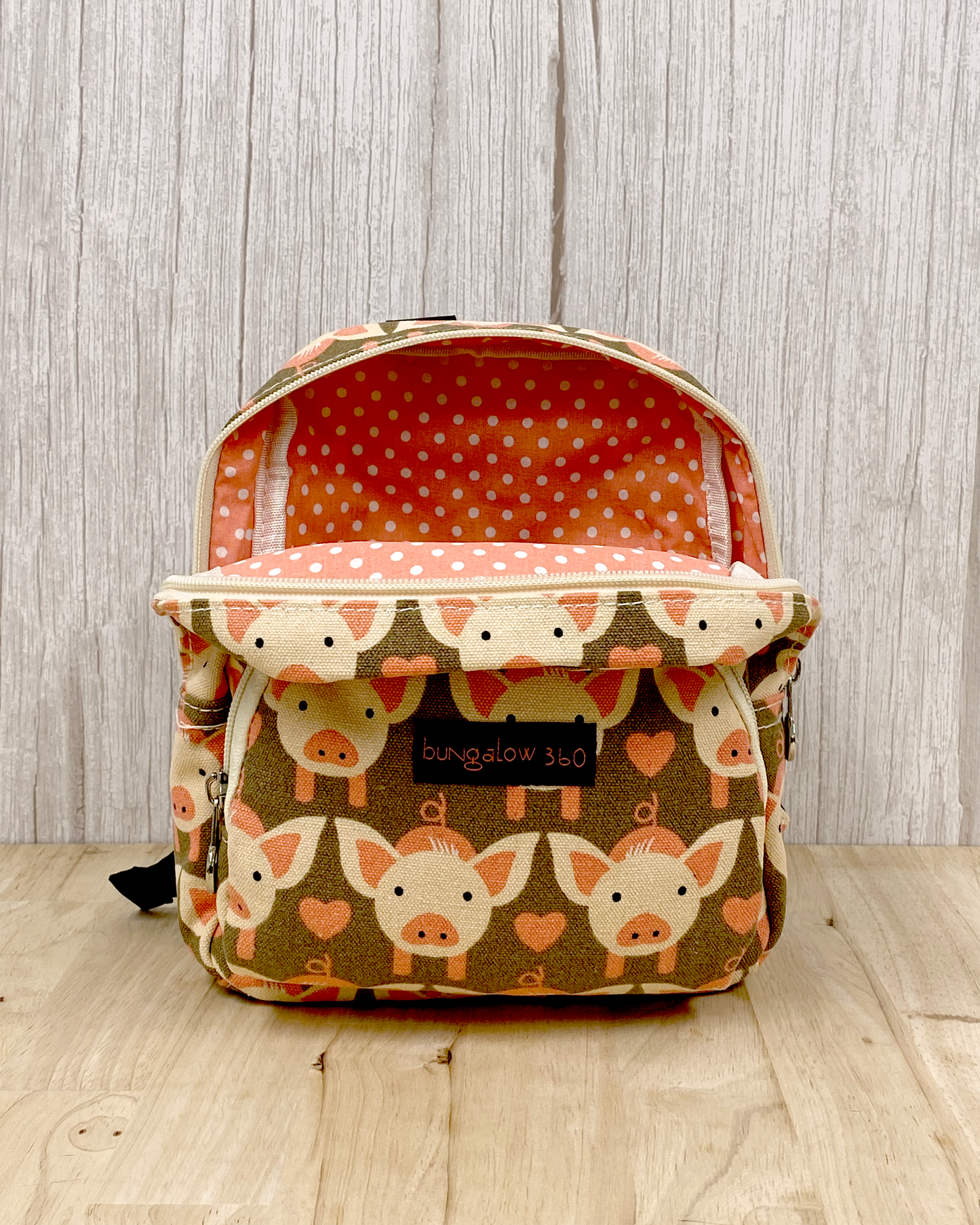 Bungalow Kids Backpack - Piggies