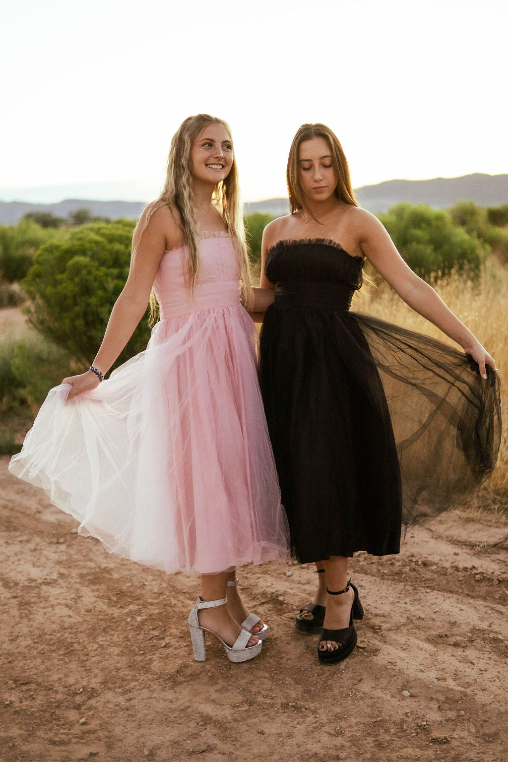 Tulle Sleeveless Dress