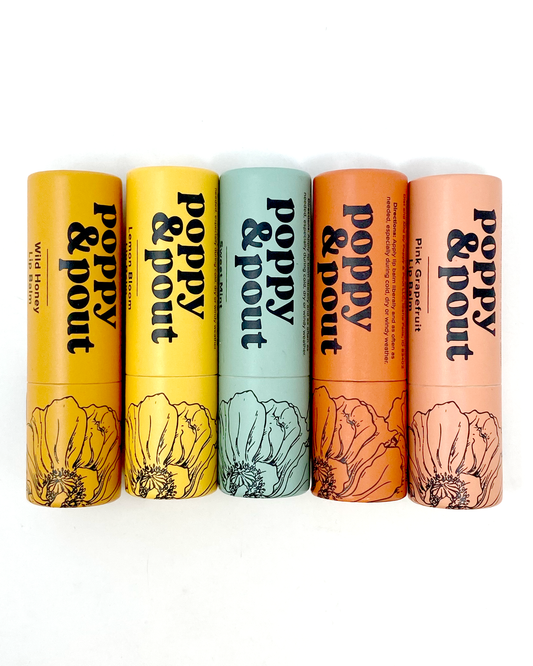 Poppy and Pout Lip Balm