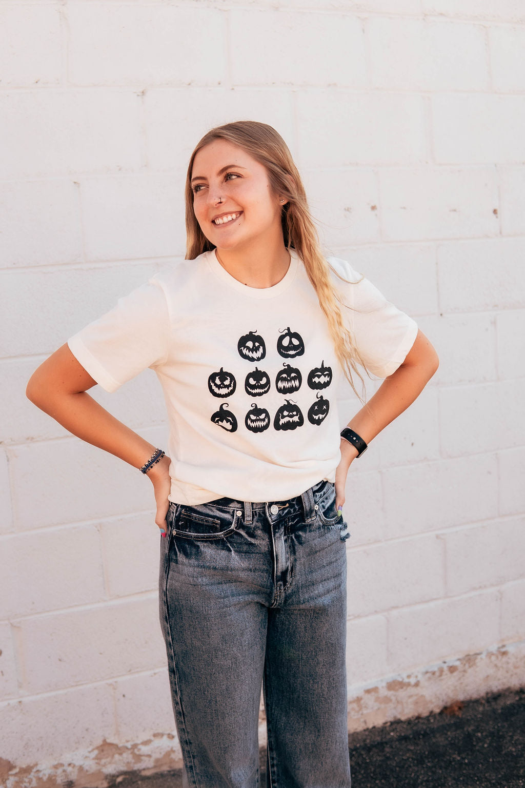 Pumpkin Faces Tee