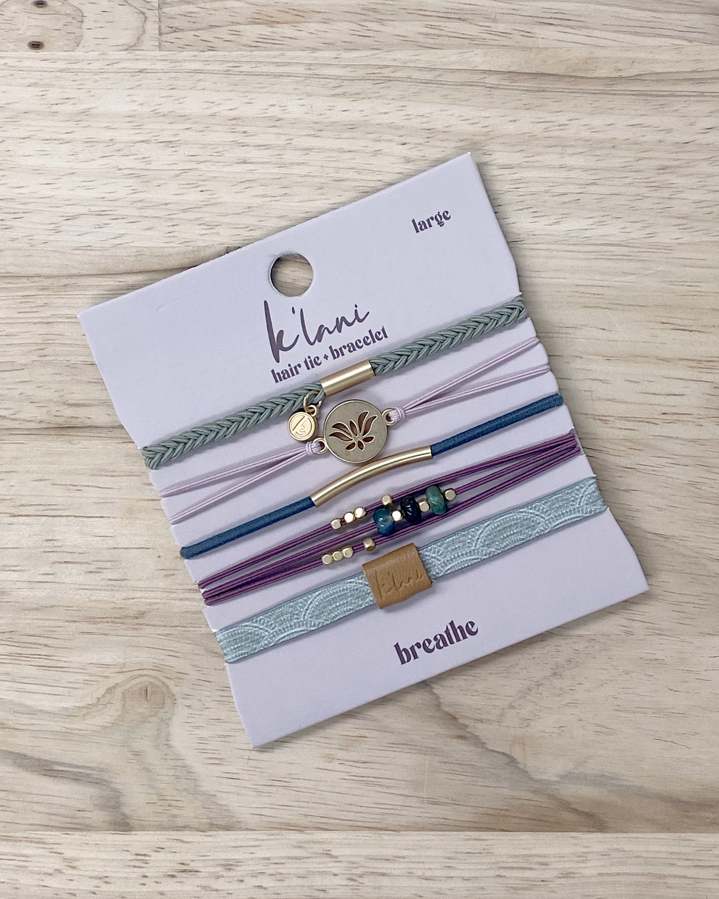 K'Lani Hair Ties + Bracelets