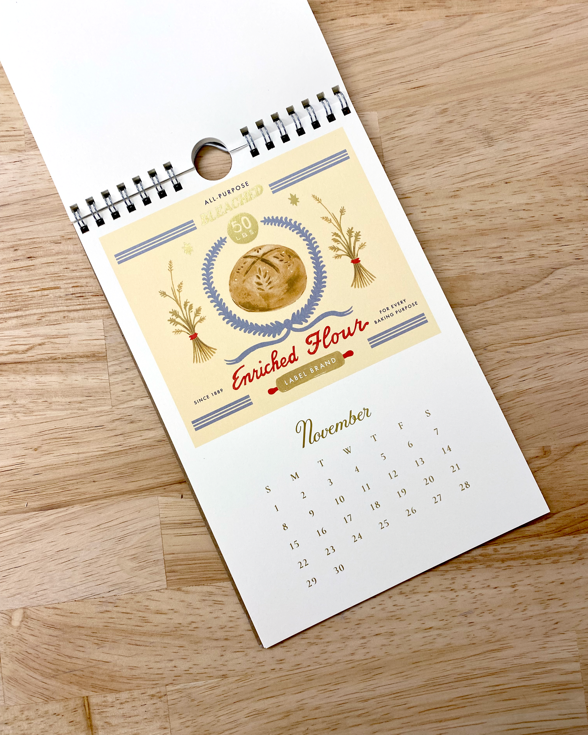 Rifle Paper Co country farm calendar 2026