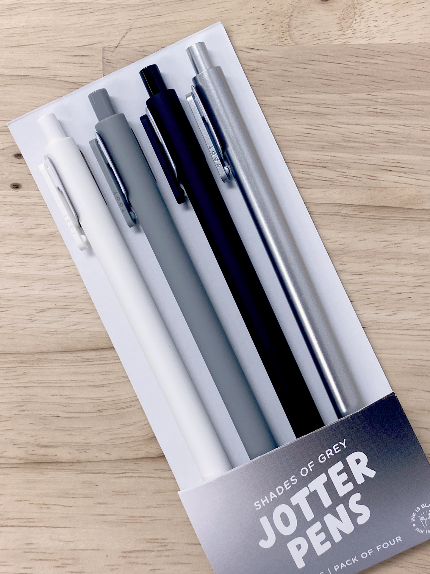 Shades of Grey Pen Set