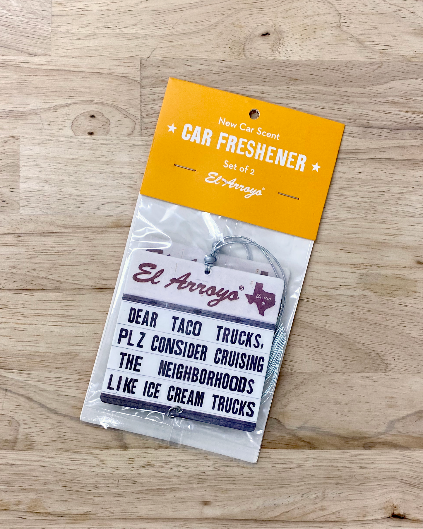 El Arroyo Car Airfreshners - Dear Taco Truck