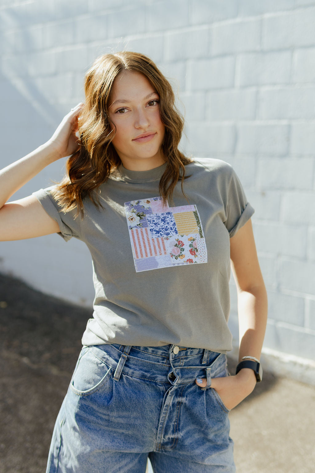 quilted print Utah shirt
