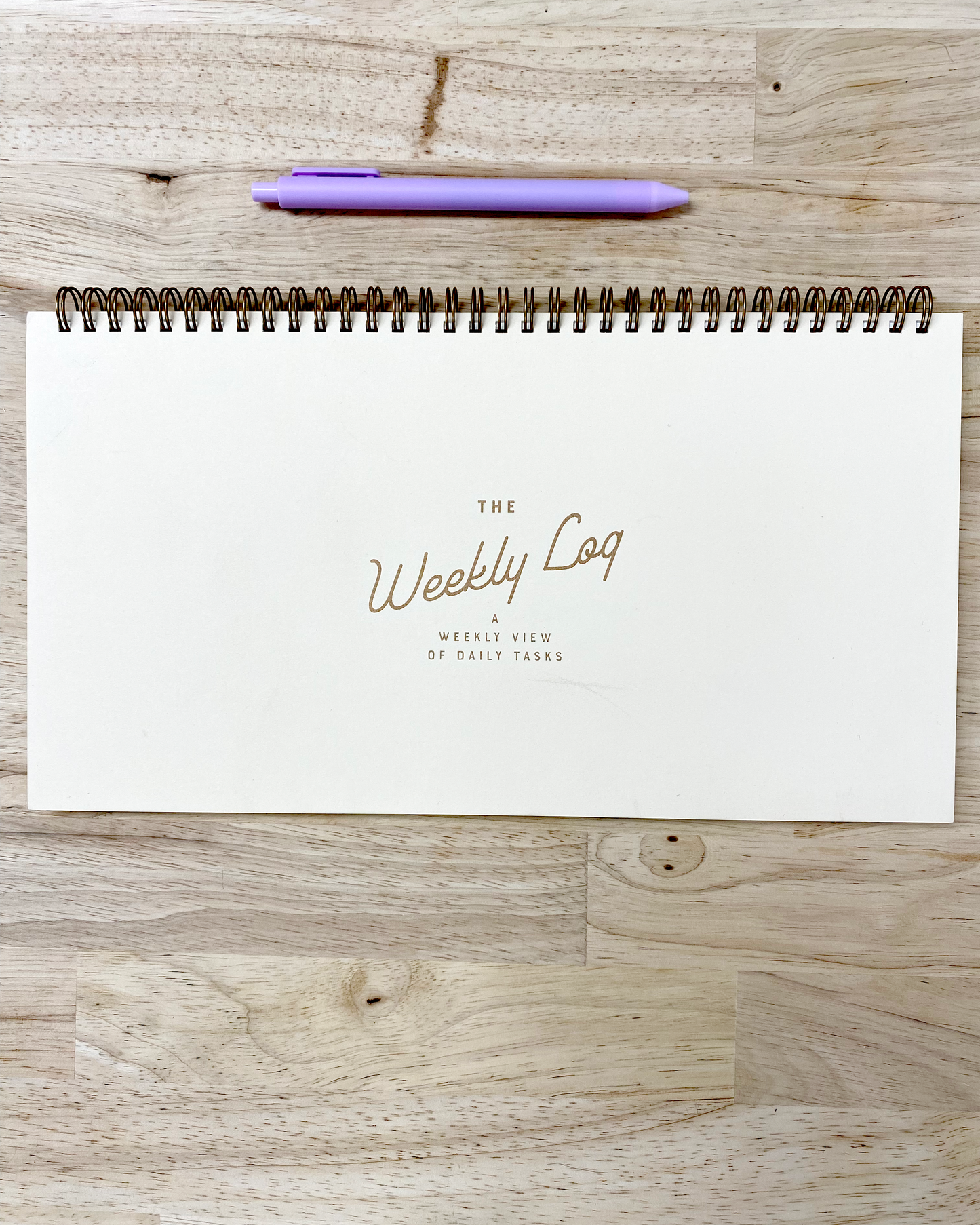 Weekly Log