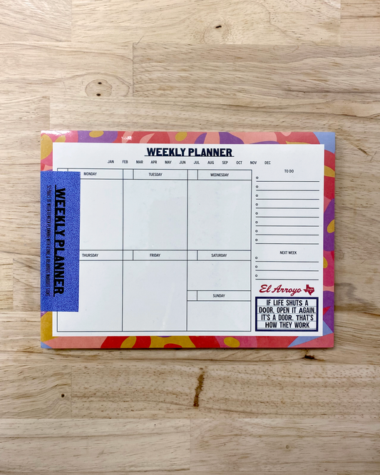 El Arroyo 52 Week Planner