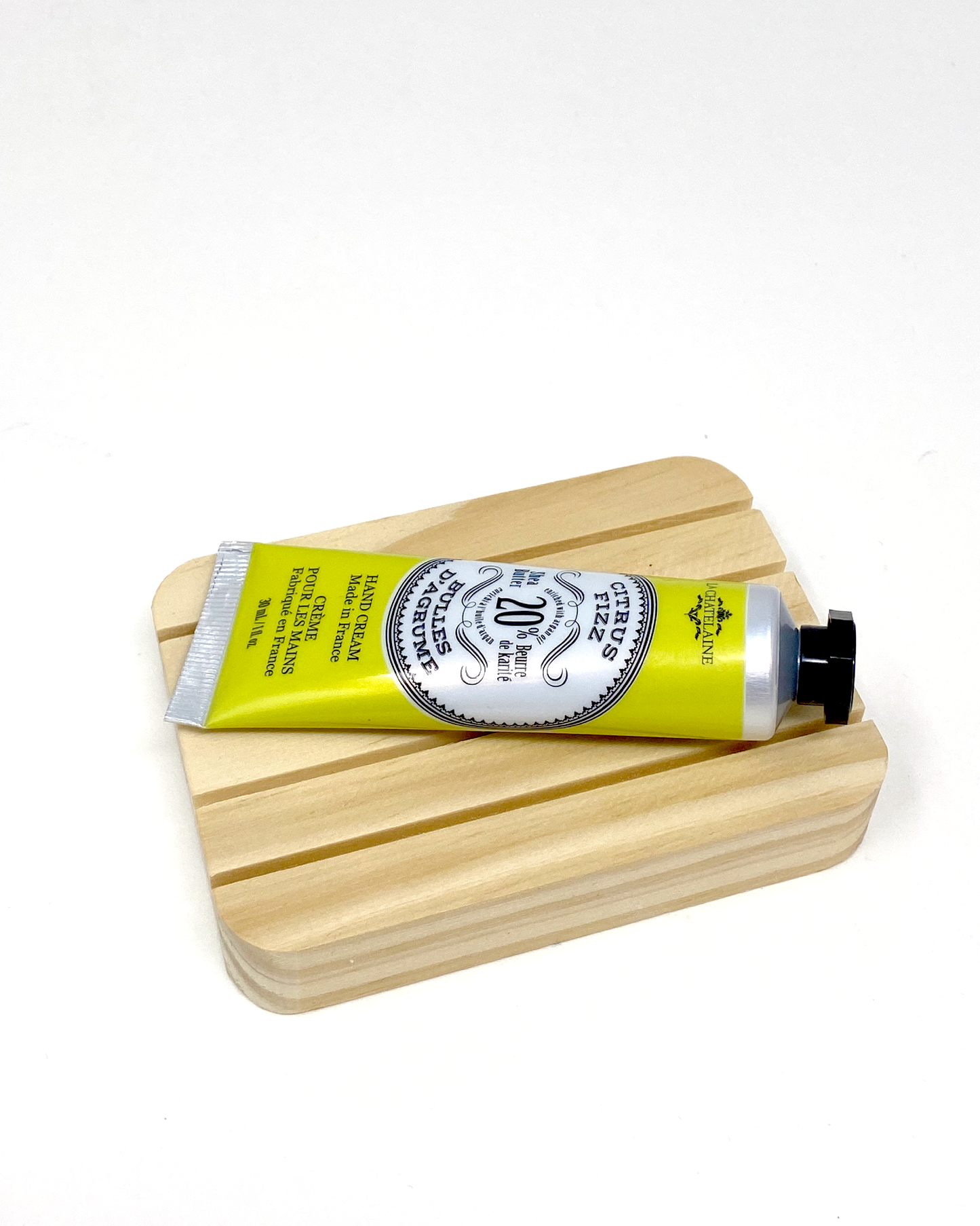 Citrus Fizz hand lotion. Luxury hand lotion made with shea butter and argan oil. La Chatelaine hand lotion made in France