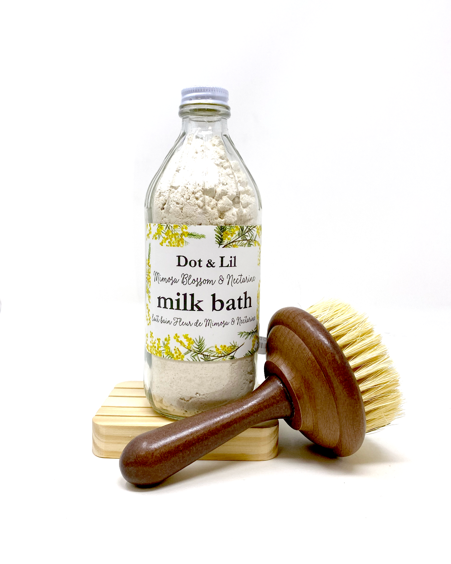 milk bath and bath salts from Dot & Lil