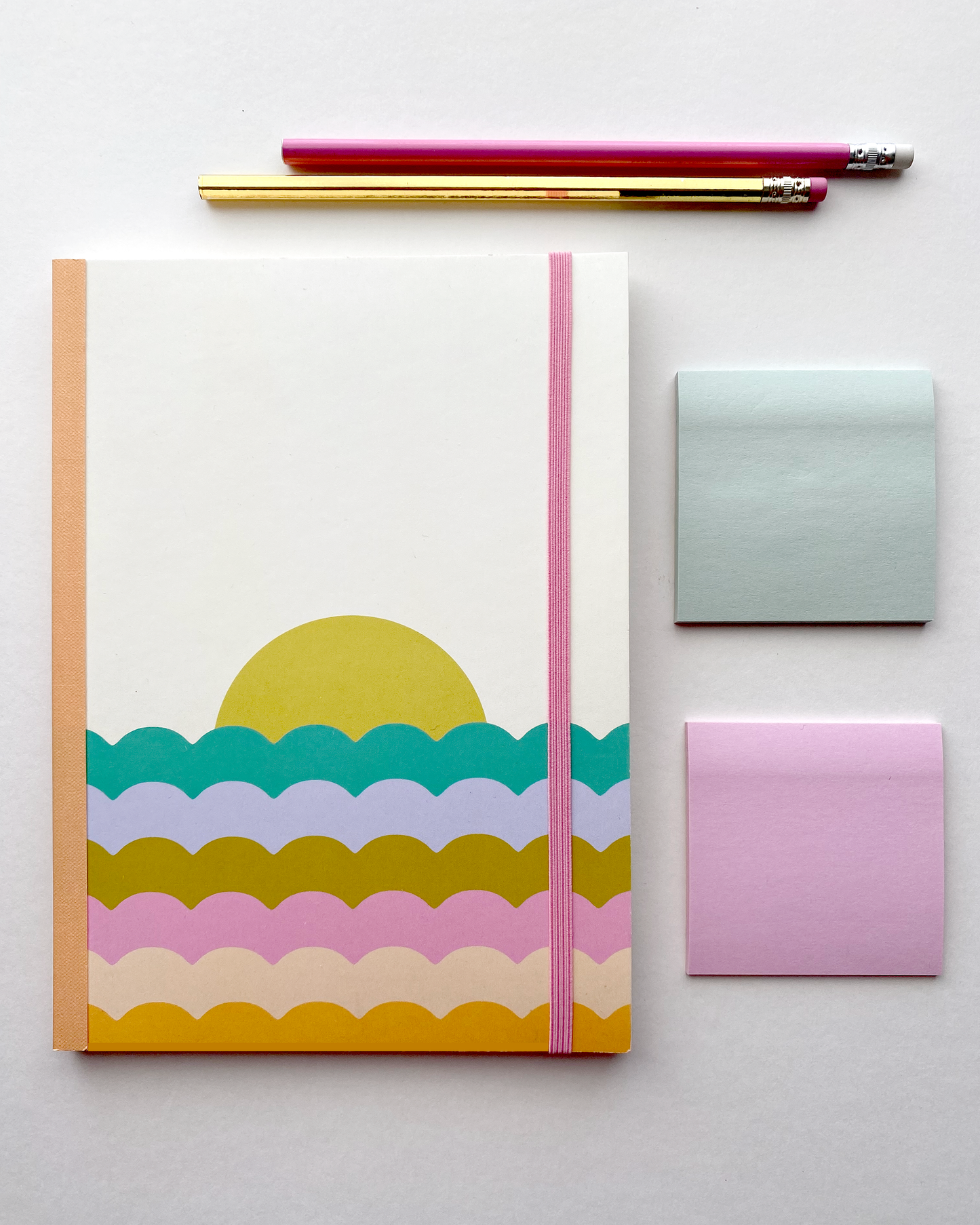 Sunset scallop journal that is undated from talking out of turn.