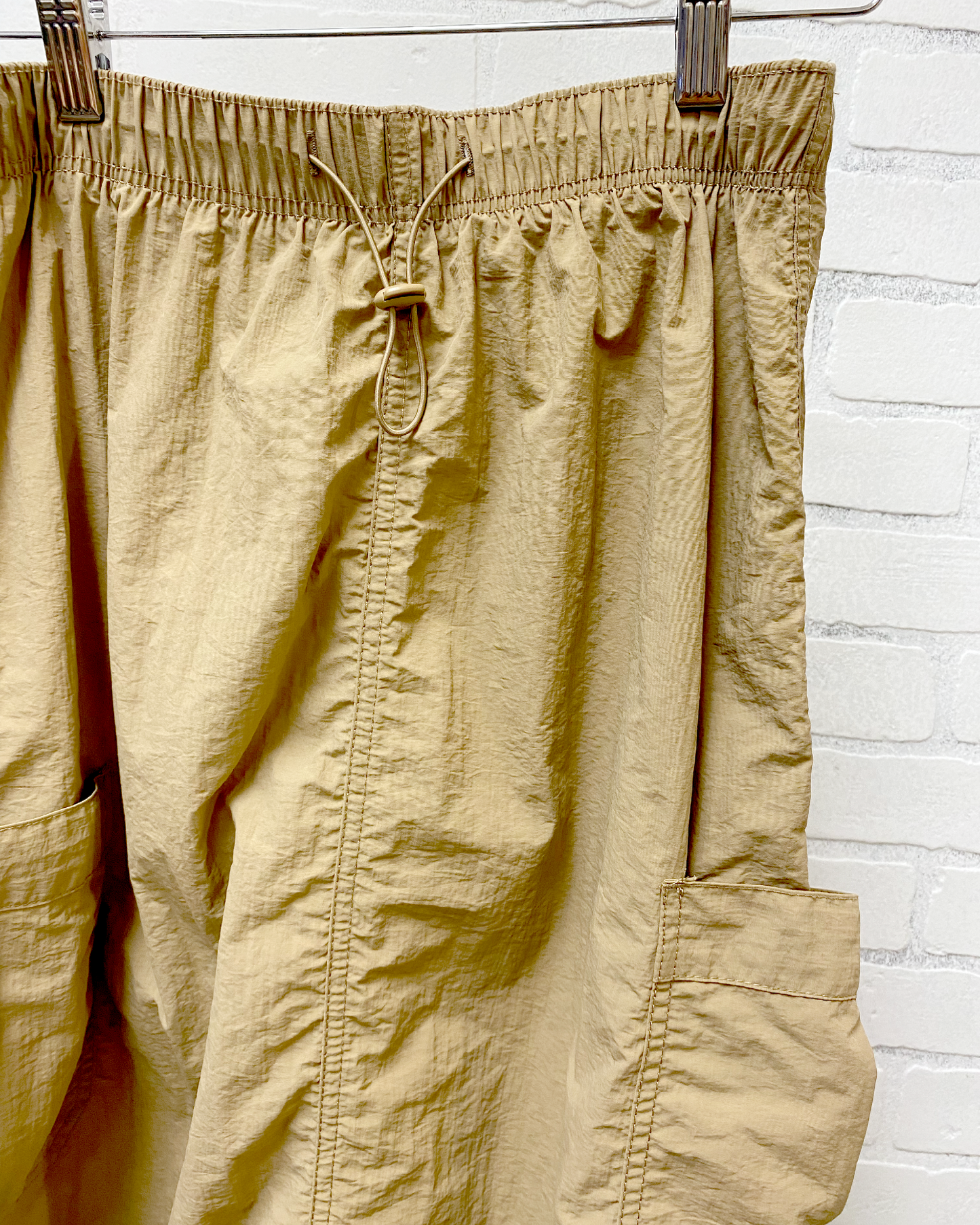 Navy Cargo Skirt