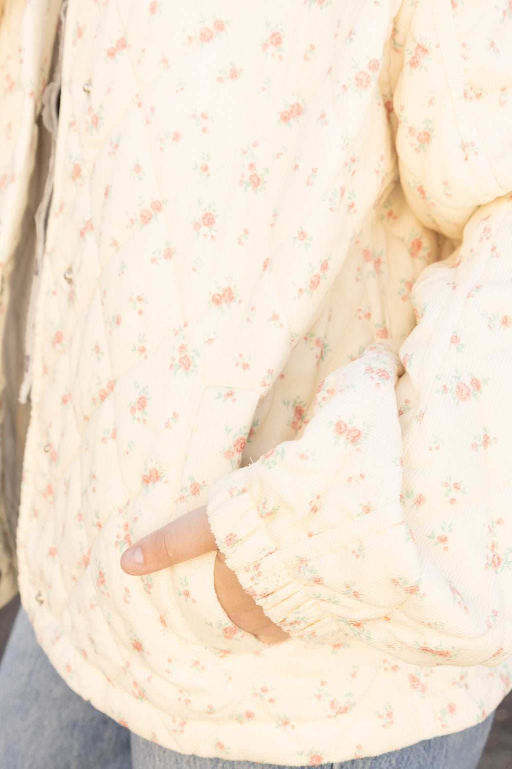 Floral Puffer Jacket