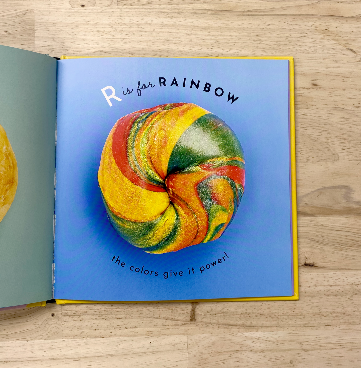 Alphabet book about bagels