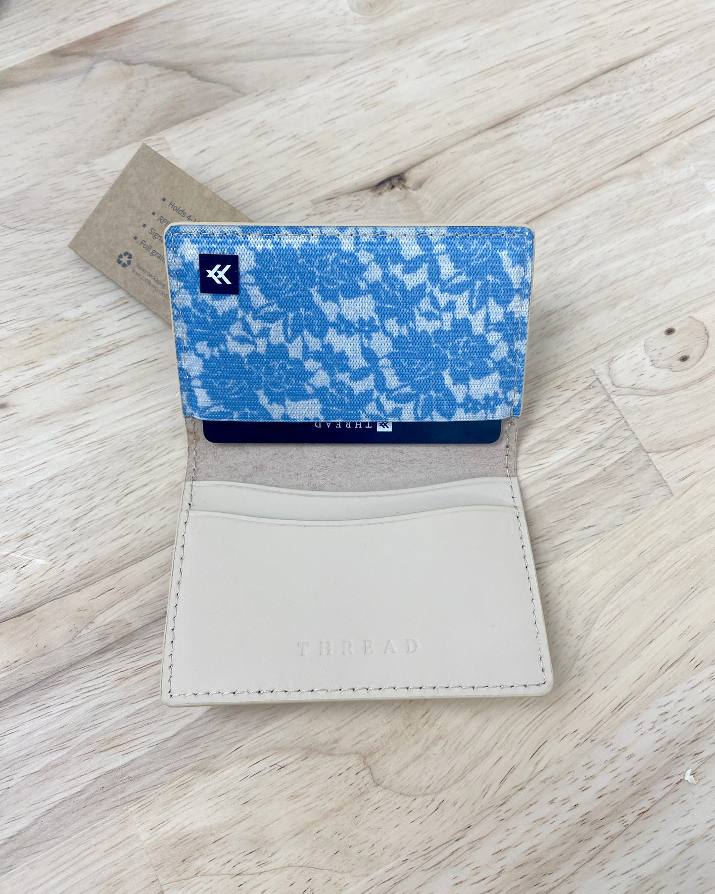 Thread Wallet Bifold Leather Wallet