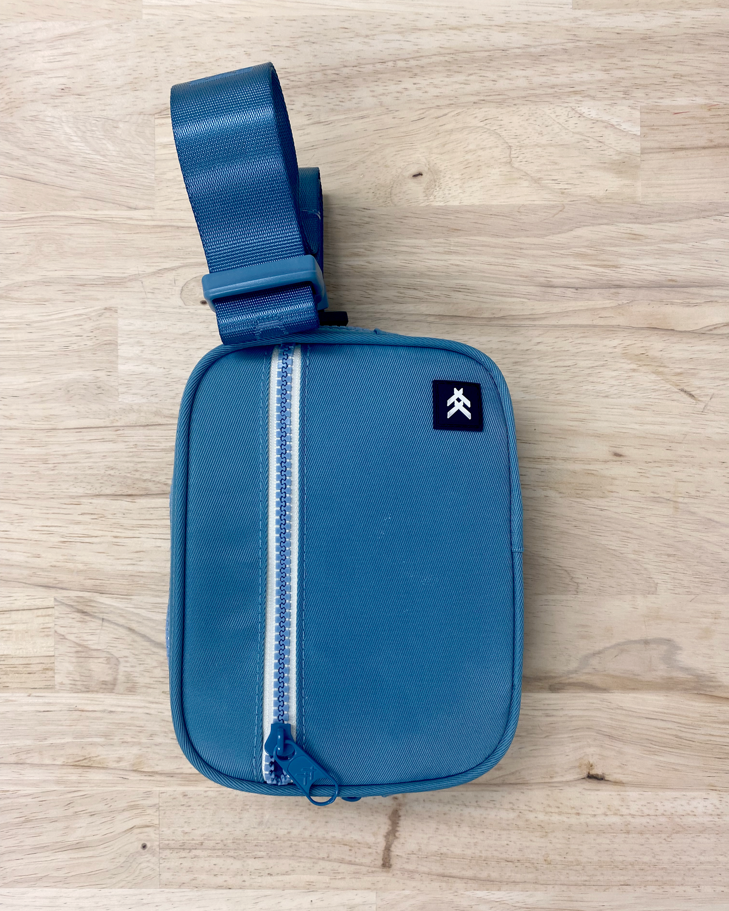 Thread Fanny Pack in a grey blue