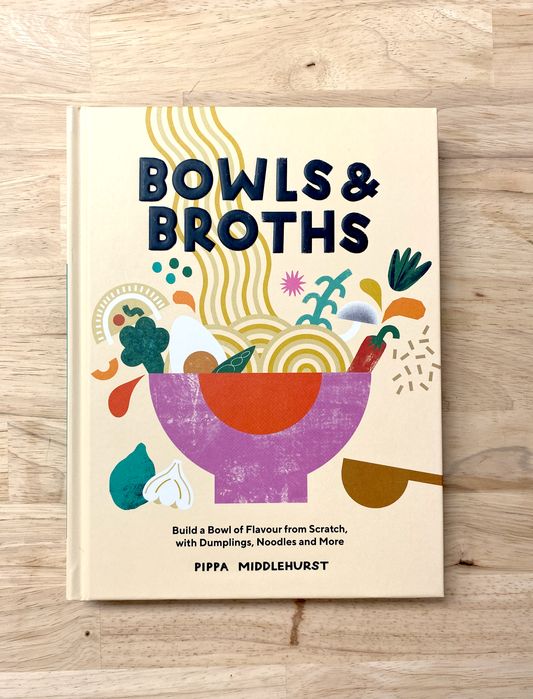 A cookbook of noodles and broth recipes; ramen recipes