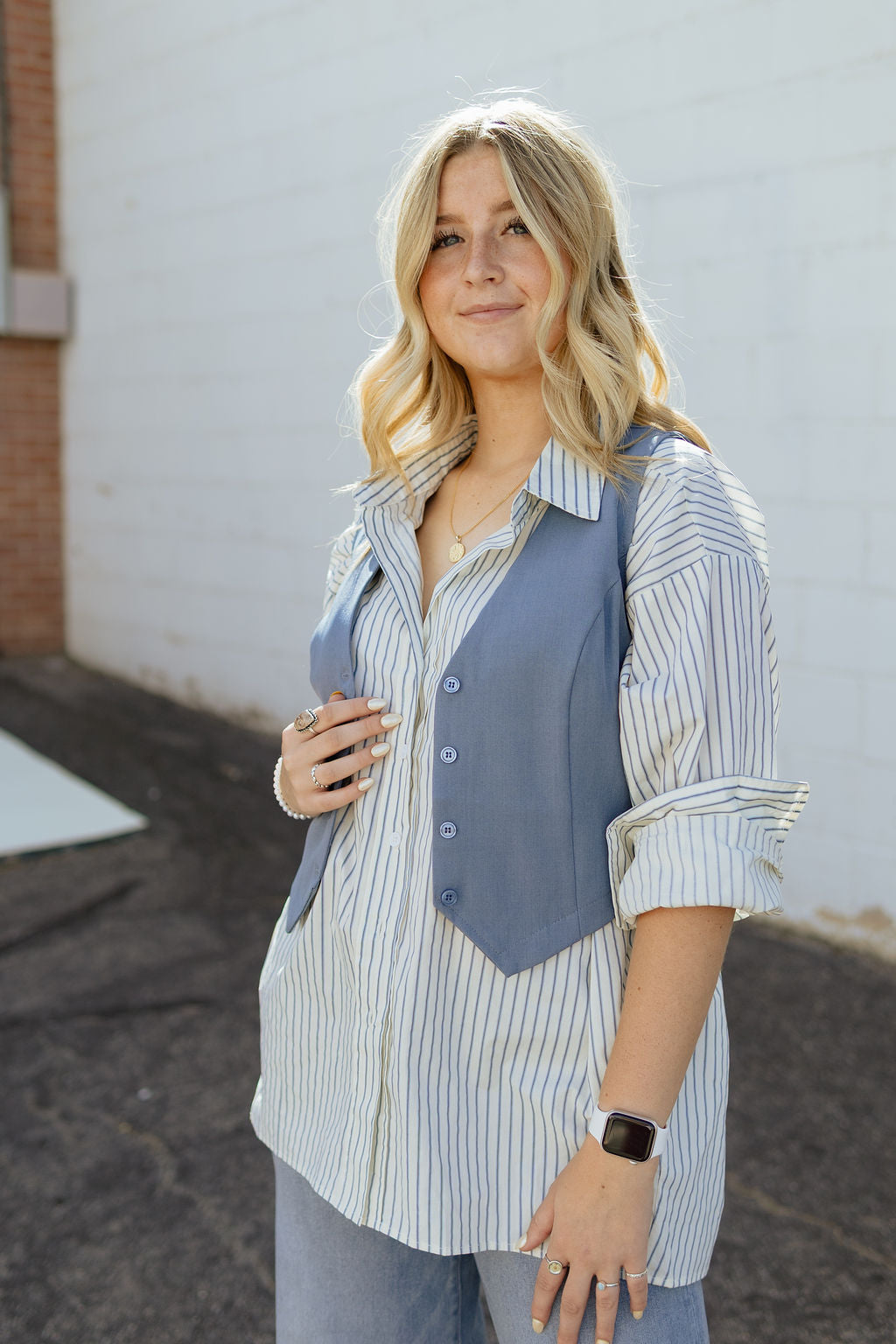 Button Up Vest