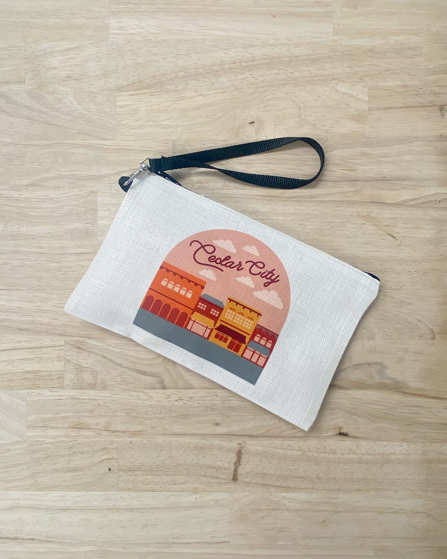 Cedar City Canvas Clutch