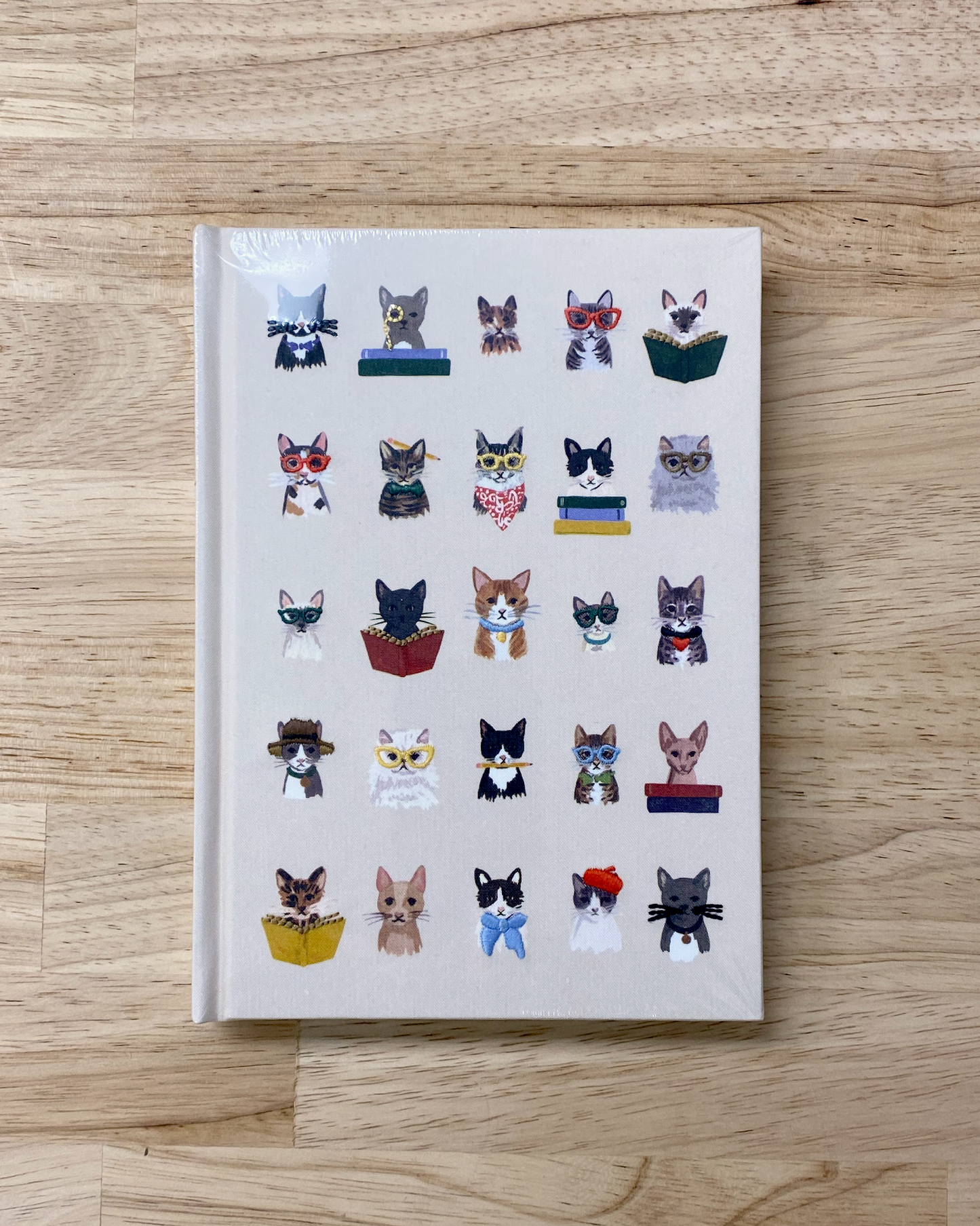 Rifle Embroidered Journal - Cats