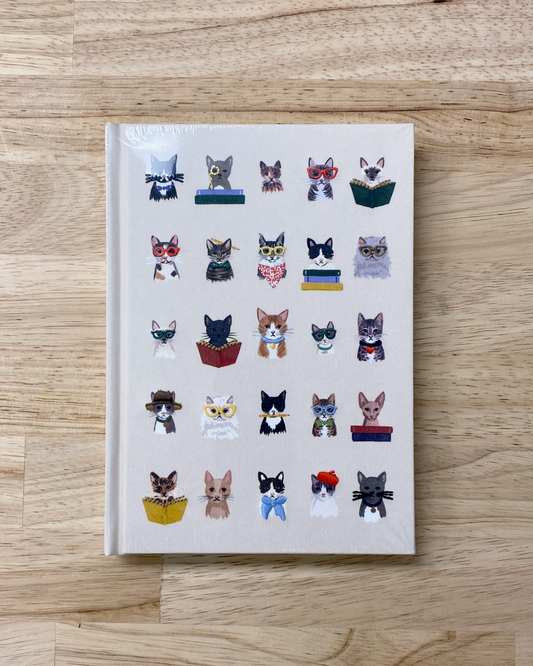 Rifle Embroidered Journal - Cats