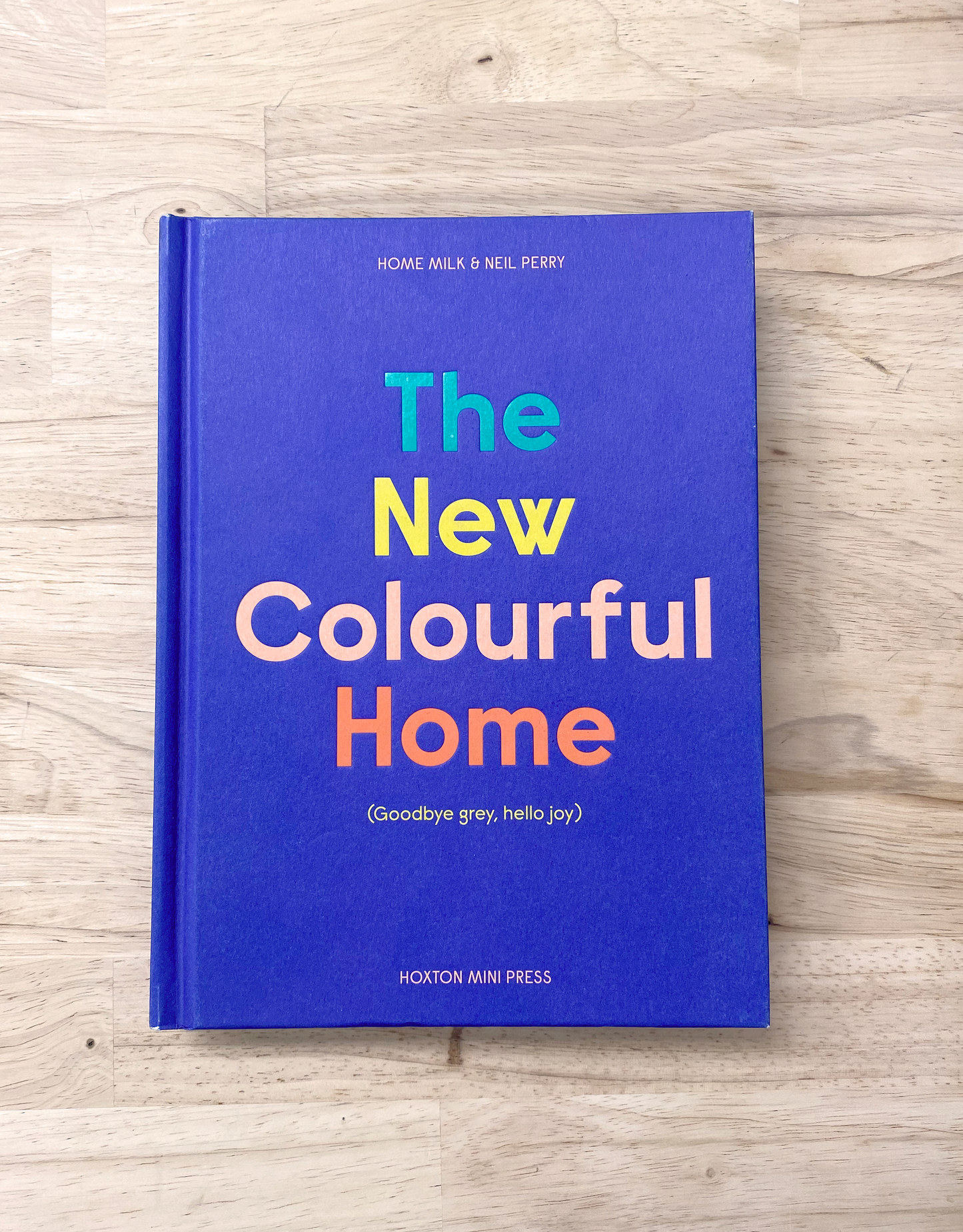 Decorating book on how to add color to your home