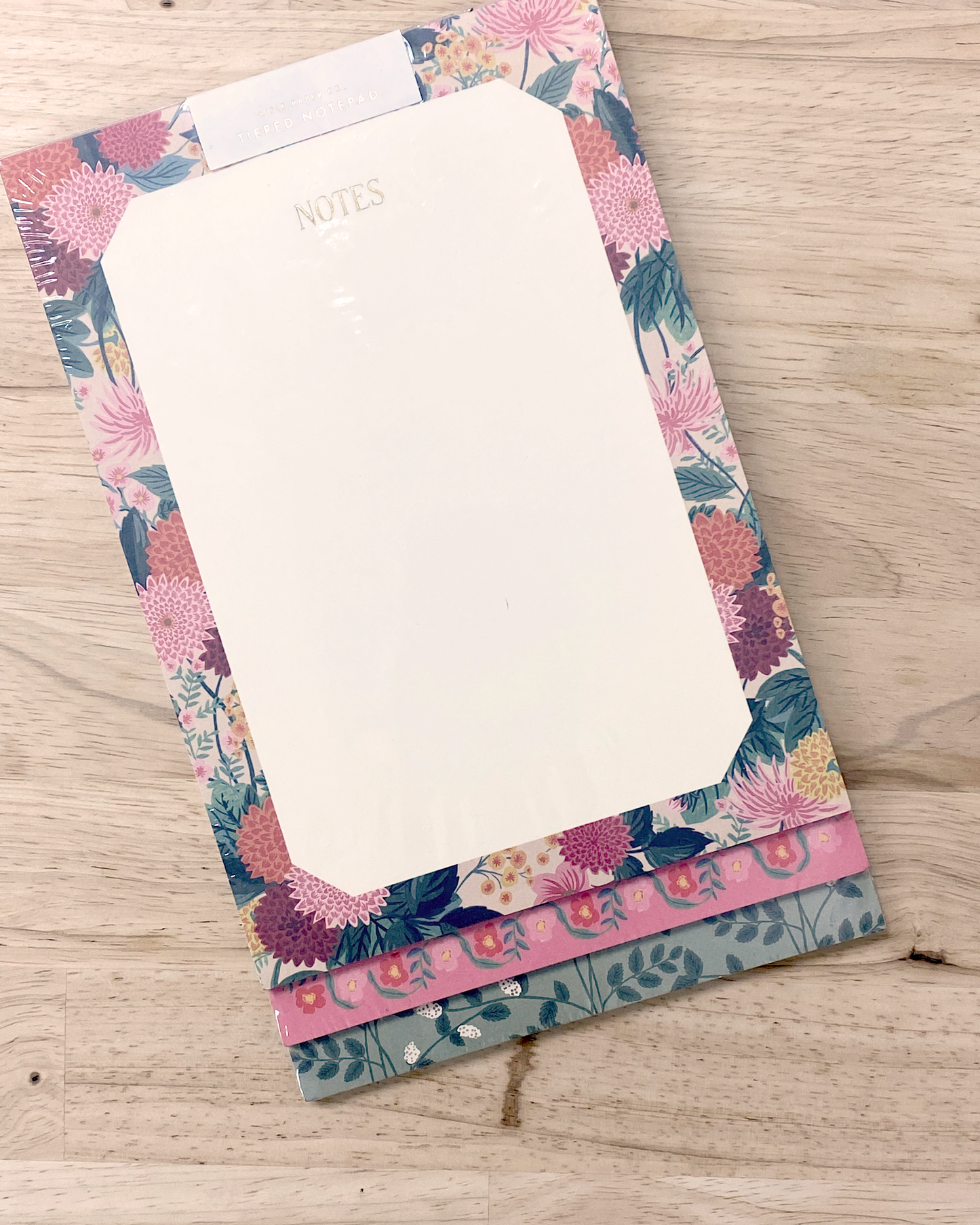 Tiered notepad from Rifle Paper Co