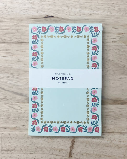 Delphine notepad from Rifle Paper Co