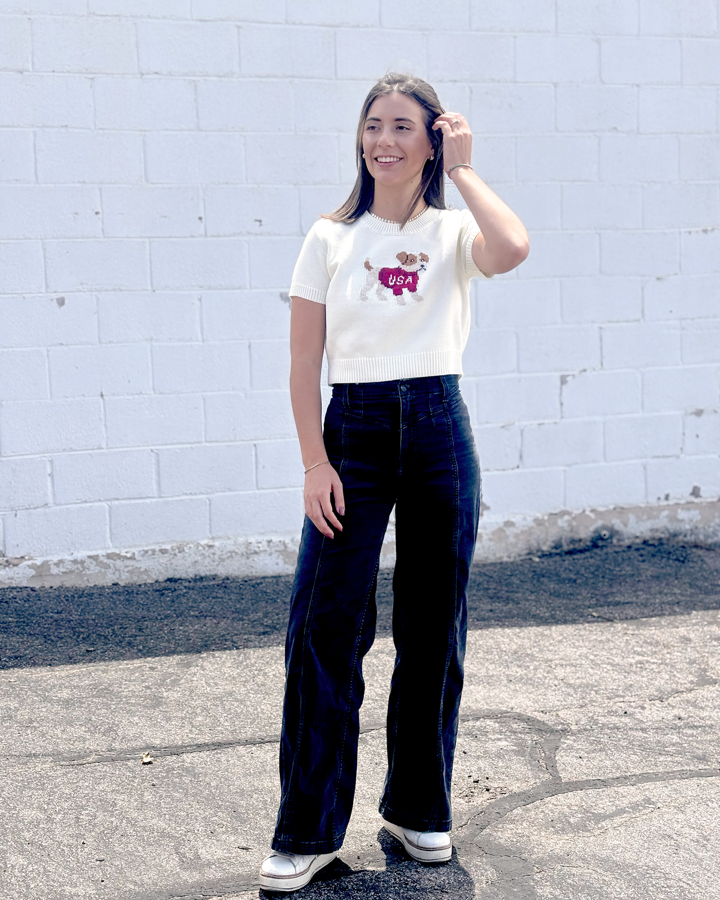 Dog Crop Top