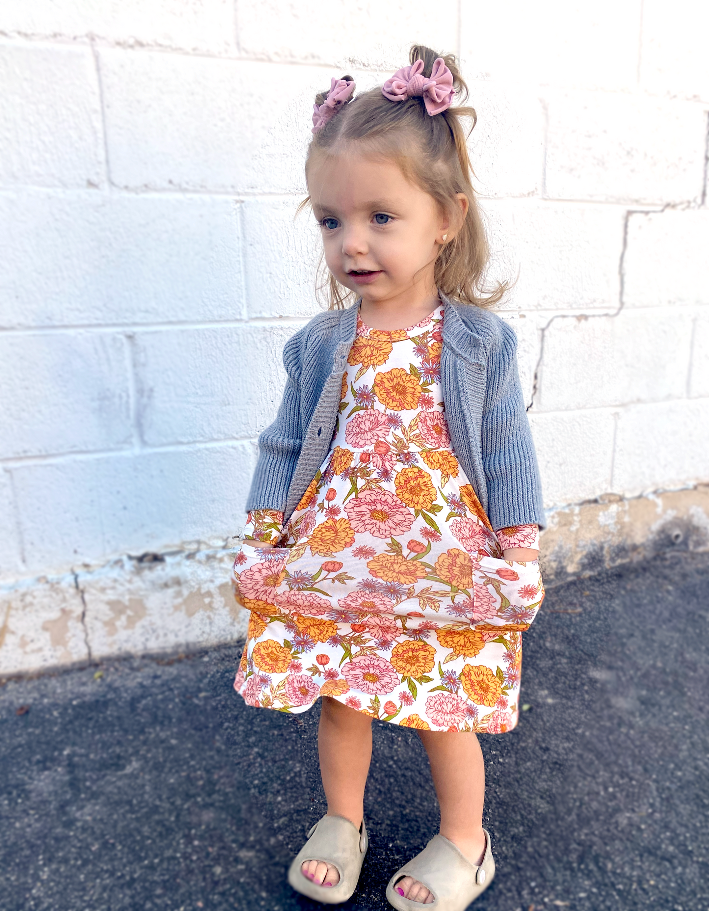 Angel Dear Fall Kids Dress