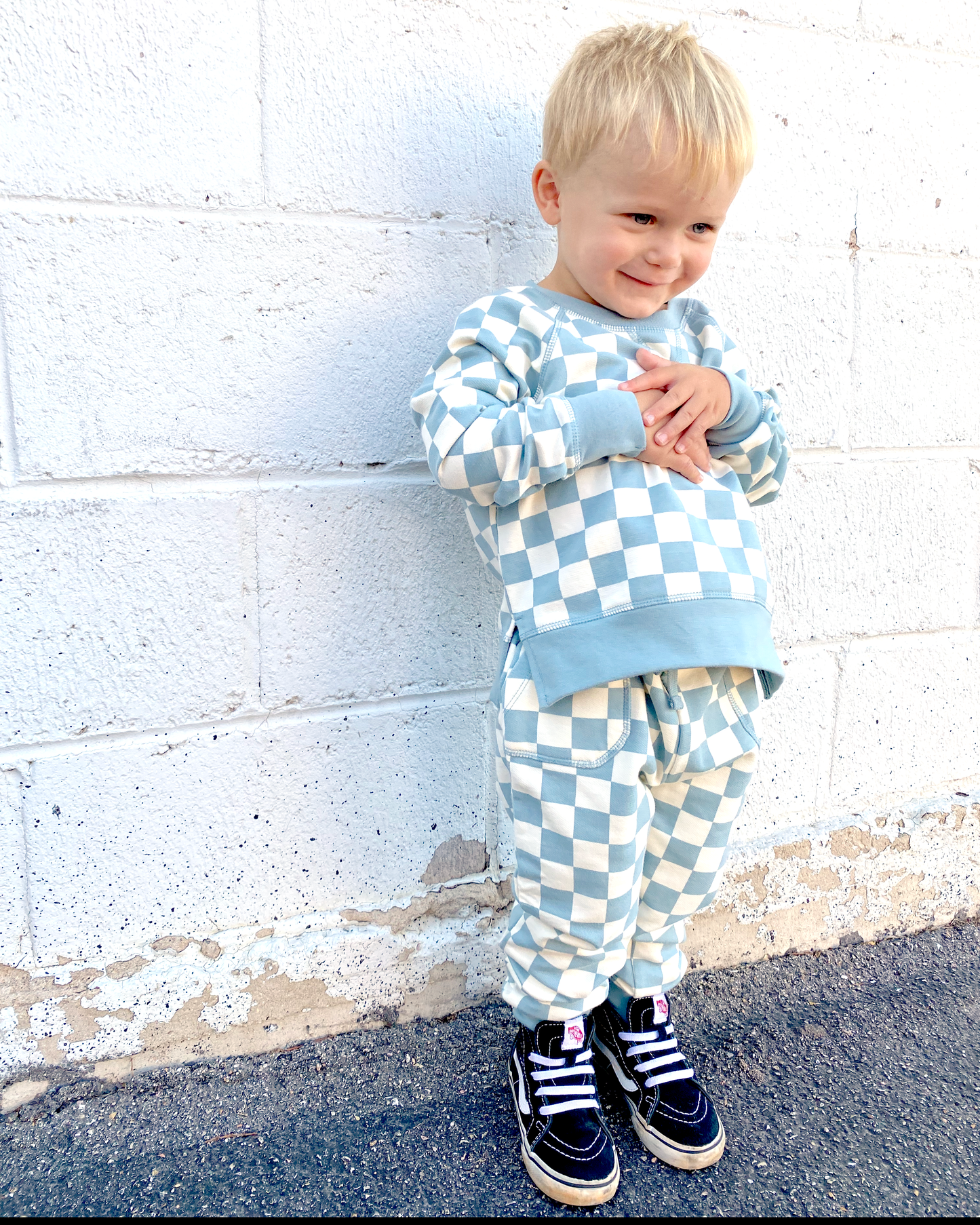 Checkered Sweatsuit