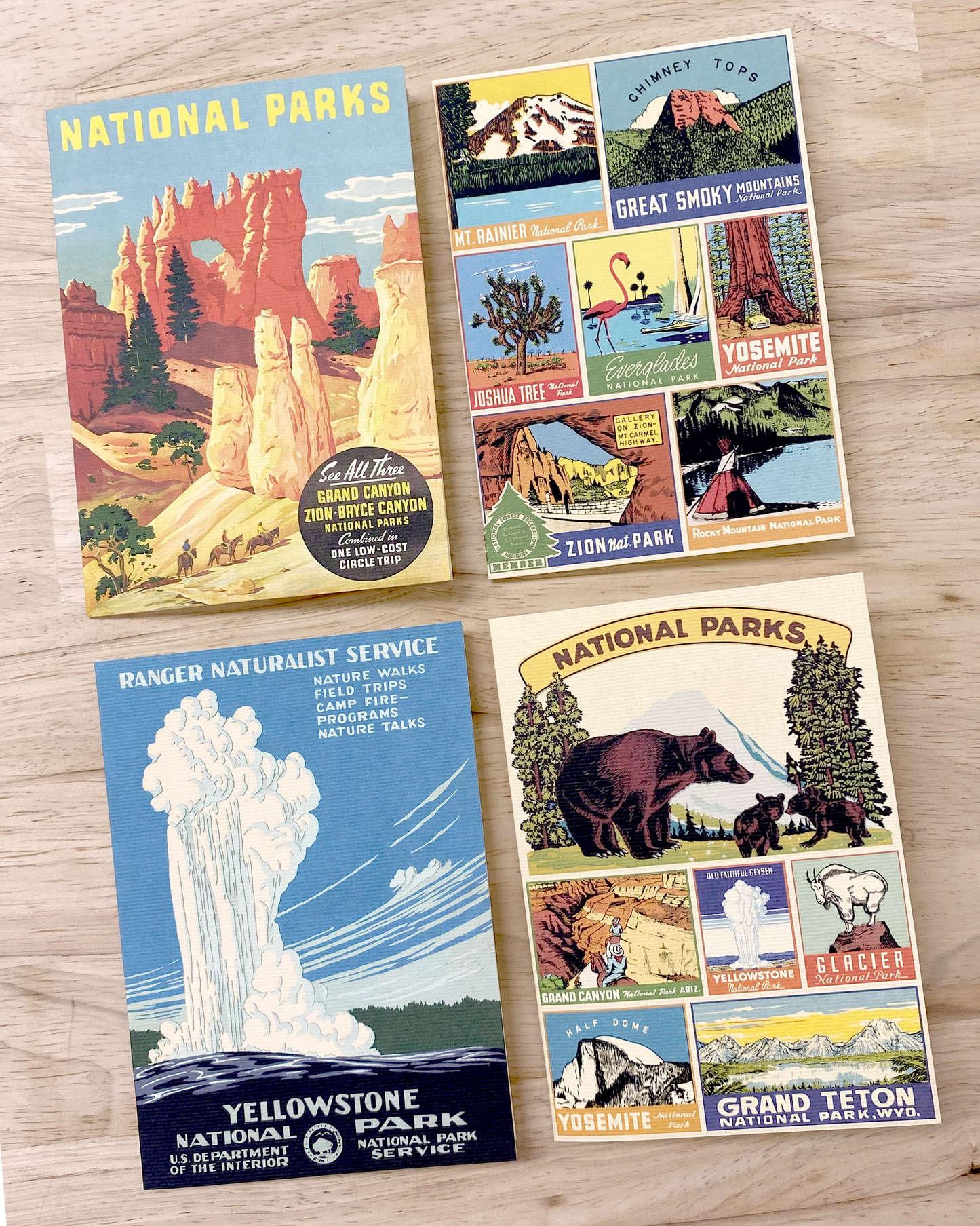 National Park notecards