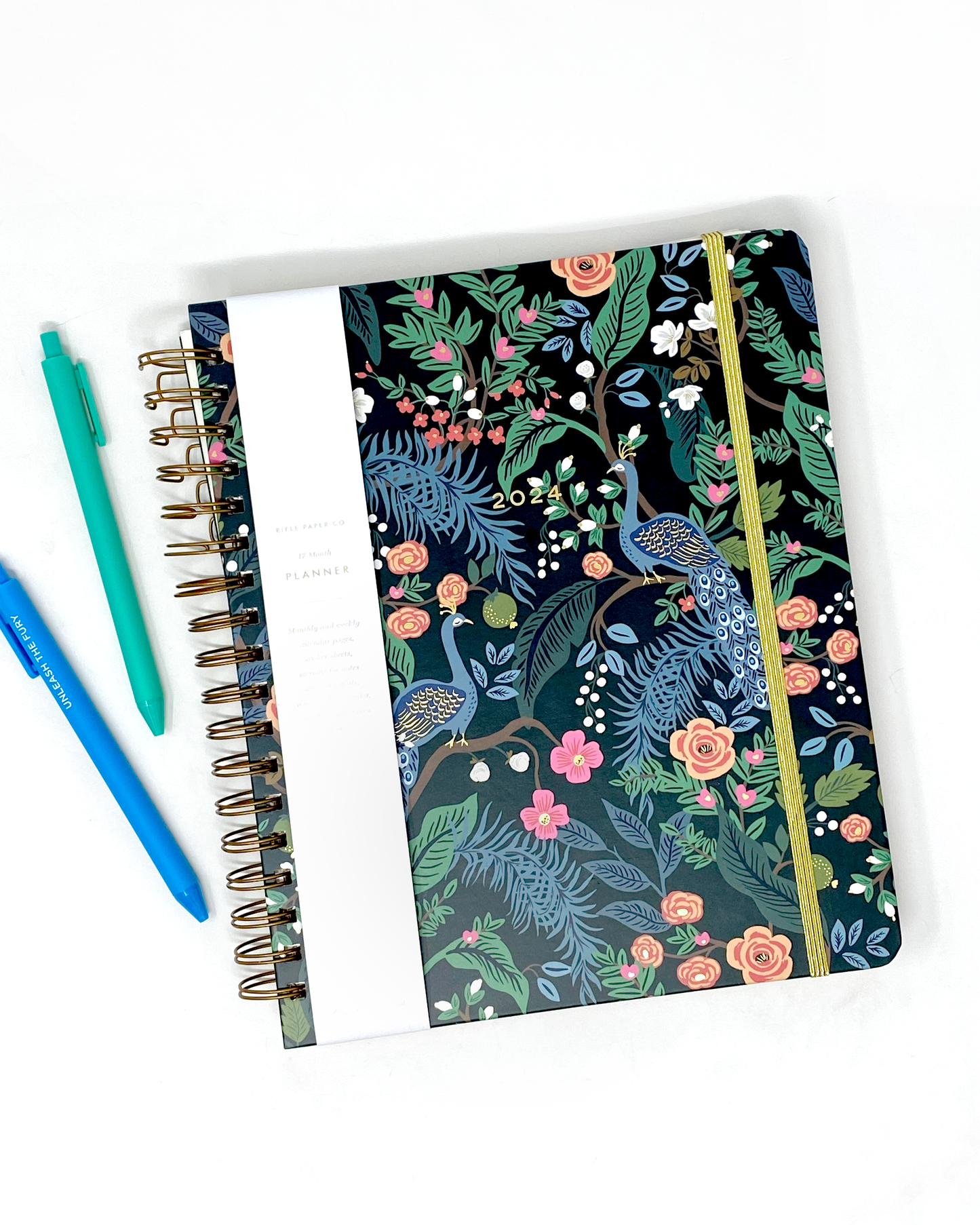 Rifle Paper Co Peacock Planner 2023-2024