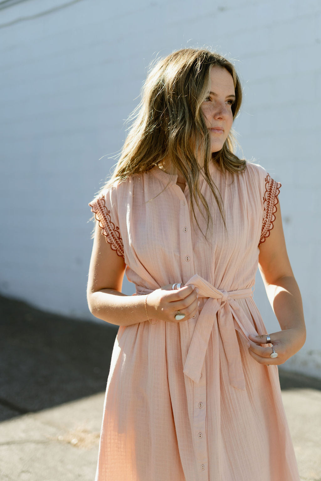 Breezy Pink Dress