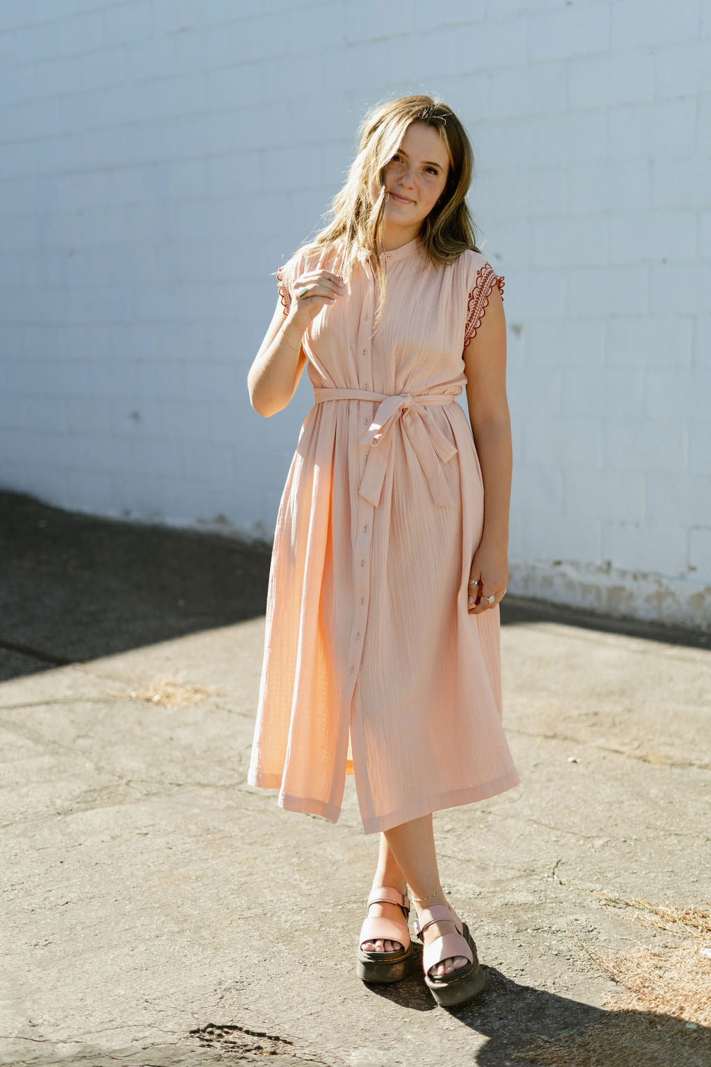 Breezy Pink Dress