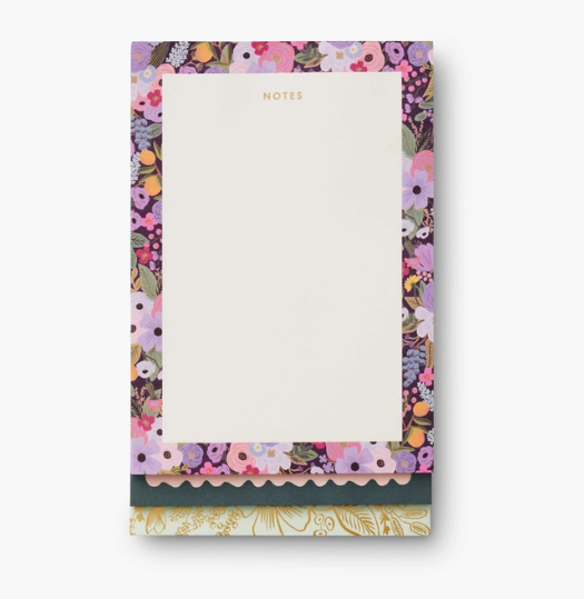 tiered notepad from Rifle Paper Co