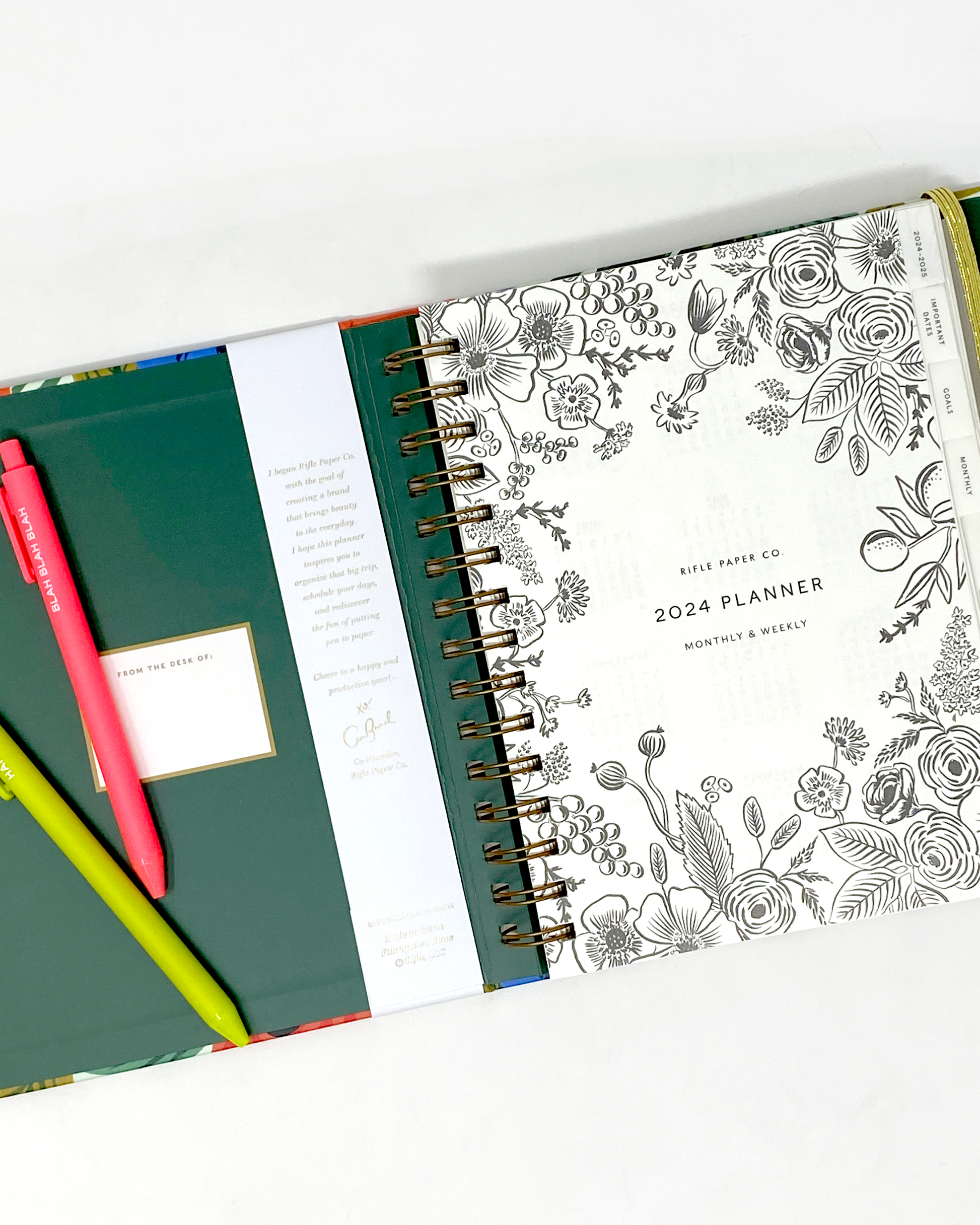 Rifle paper co 17 month planner small