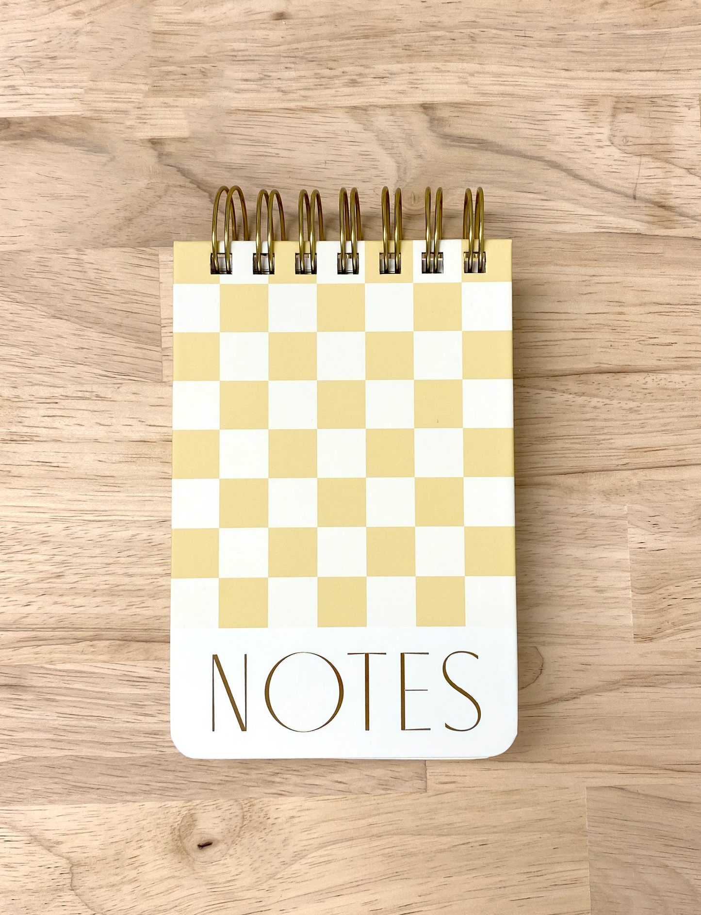 Spiral Striped Notepad