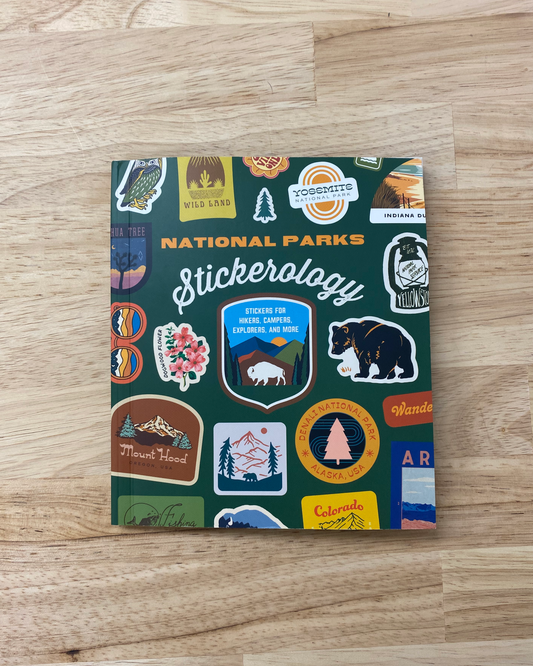 National Parks Stickerology Book